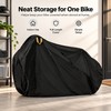 Waterproof Bicycle Cover for Outdoor Storage – 210T Full Bike