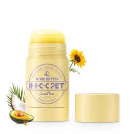 HICC PET Dog Nose Balm, Soothes Moisturizes Dry Cracked Nose, Lick-Safe Snout Soother Balm, Nose Butter for Dogs & Cats, Repairs & Protects Sensitive Nose - 0.21oz