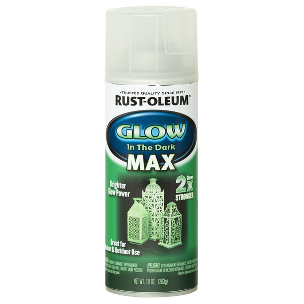 Rust-Oleum 278733 Specialty Spray Paint 10 oz, Glow in The Dark Max