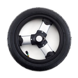 Andersen Replacement Wheel for Royal Shopping Trolley and Bicycle Trailer, Diameter 250 mm, Pneumatic Tyres and Ball Bearings, Silver