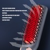 Hot Comb Electric Folding Design Ergonomic Handle Curls Straight Hair