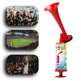 AOLIHAN Air Horn for Boat Graduation Party Sports Events Beer Horns Dog Air Horn Self Defense Portable Air Pump Horn(ABS large handheld horn)