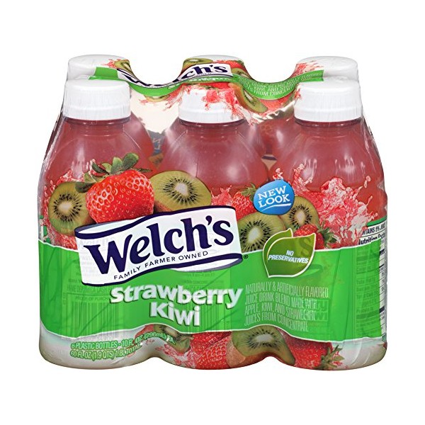 Welch's Strawberry Kiwi Drink, 10 oz - Pk of 24