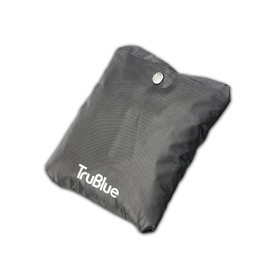 TruBlue Universal Rain Cover for Backpacks - With outside Pocket & - Reflective Logo - Measures 30 X 50 X 20cm - Black