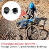 ONIPAX Plastic Handle Bar End Plugs 12pcs Caps for MTB