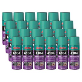 Akfix A104 Sticker Remover Spray - Cleaning Labels on Wood, Glass & Plastic - Safe Decal Remover for Tape, Residue, Gum and Stain Marker, Glue Eraser with Citrus Oil Spray | 6.7 Oz. 24 Pack