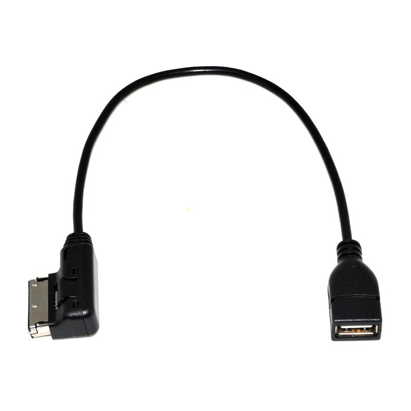 cablecc メディアイン AMI MDI USB AUXフラッシュドライブアダプターケーブル 車 フォルクスワーゲン 2014 A4