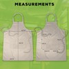 Bronta Mill Plain Unisex Chef Work DIY Apron with Twin