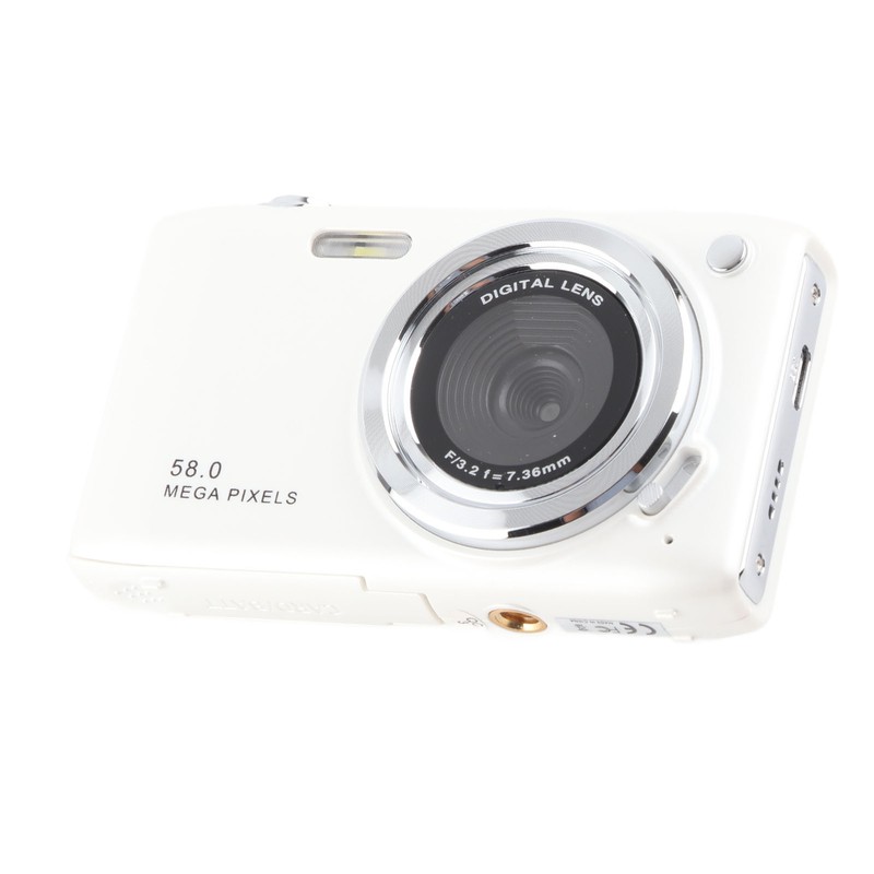4K Digital Camera for Teens 58MP HD 2.88 Inch IPS