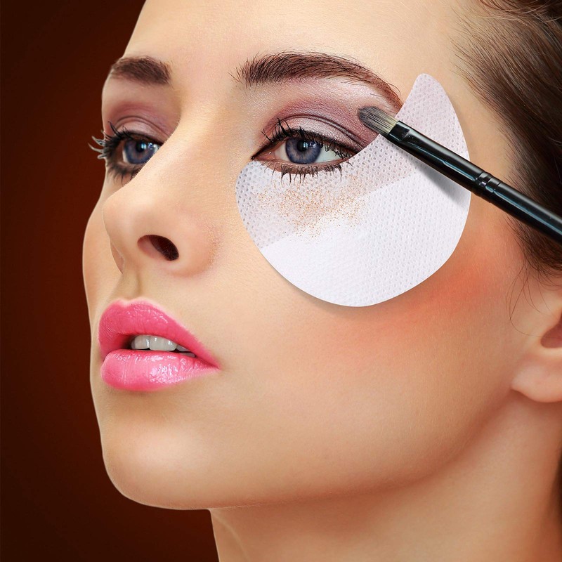100 Pieces Eyeshadow Shield Eyeshadow Gel Pad Patches Eyeshadow Stencils