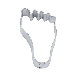 Staedter Foot Cookie Cutter, Tinplate, About 9 Cm