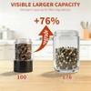 Automatic Gravity Salt and Pepper Grinder Set - Rechargeable &