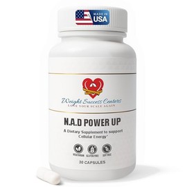 Suplemento NAD+ Power Up Liposomal NAD+ - Alta potencia para energía celular y envejecimiento saludable - Vegano, sin gluten, sin OMG - para hombres y