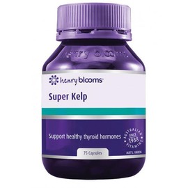 Henry Blooms Buy Henry Blooms Super Kelp 75 Vegetarian Capsules Online