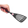 Seki Japan Kitchen Nylon Spatula Wide Thin Slotted Turner for