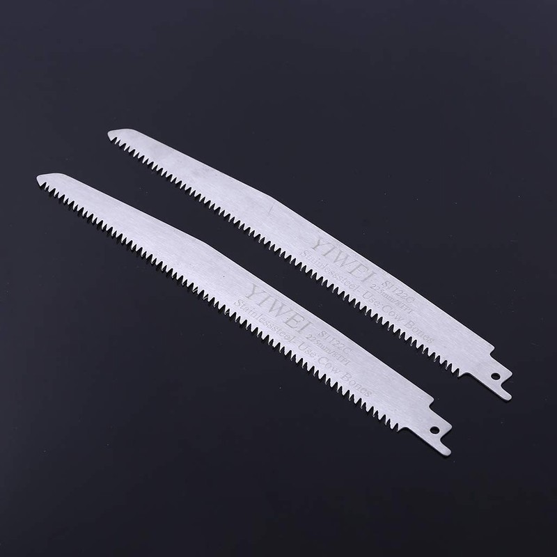 MOMOJIA 2pcs S1122C Stainless Steel Reciprocating Saw Blade for Cutting