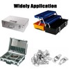 6PCS Toggle Latches Spring Loaded Clamp Clip Case Box Latch