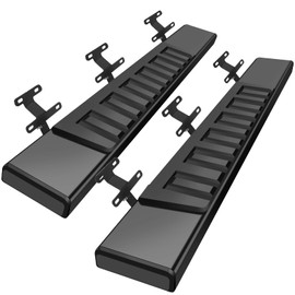 CLIMWA 6 inches Regular Running Boards Compatible with 2017-2026 Ford F250 F350 F450 F550 Superduty Regular/Standard/Single Cab Side Steps Step Bars Black