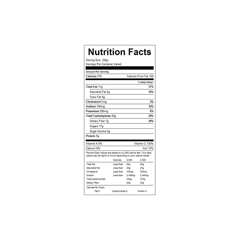 Instant Flavored Oatmeal - 2.5 Lb Tub (Cinnamon Pecan Sticky