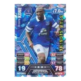 Match Attax 2013/2014 Arouna Kone Everton Star Signing 13/14