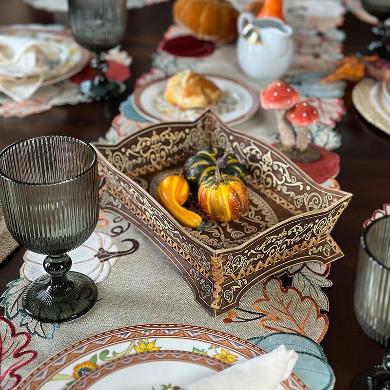 Birch Bark Bread and Pastry Basket, Bread Storage Container and