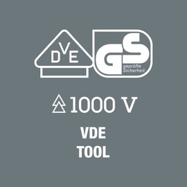 Wera 004966 Insertion Angle 3/8DR Insulated Ratchet, IEC60900, Total Length 8.7 inches (222 mm)