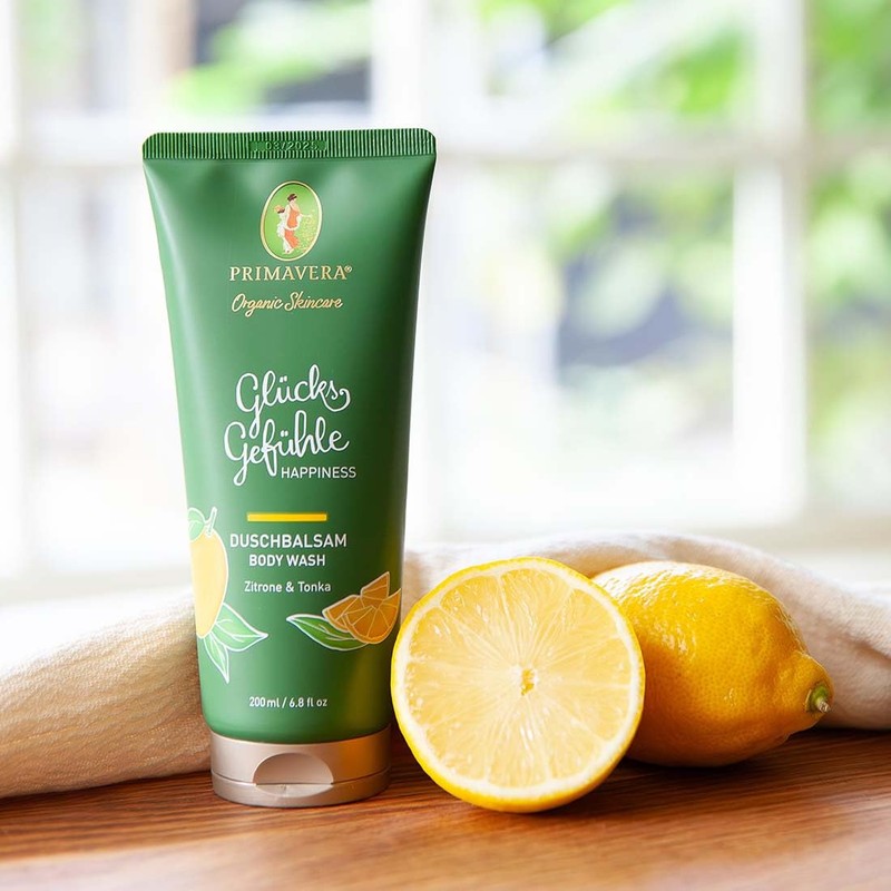 PRIMAVERA Glücksfühle Shower Balm 200 ml - Shower Gel, Natural