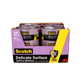 Scotch Delicate Surface Painter's Tape, 1.88 inches x 60 yards (720 yards total), 2080, 12 Rolls