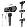 lcyen 4pcs Tyre Pressure Sensor Tire Pressure Monitoring System for