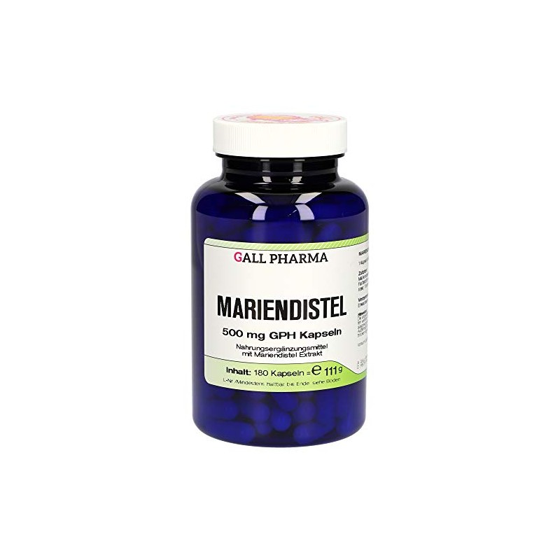 Gall Pharma Mariendistel 500 mg GPH Kapseln, 1er Pack (1