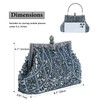 DA BODAN Women's Evening Bag Vintage Beaded Sequin Pearl Clutch