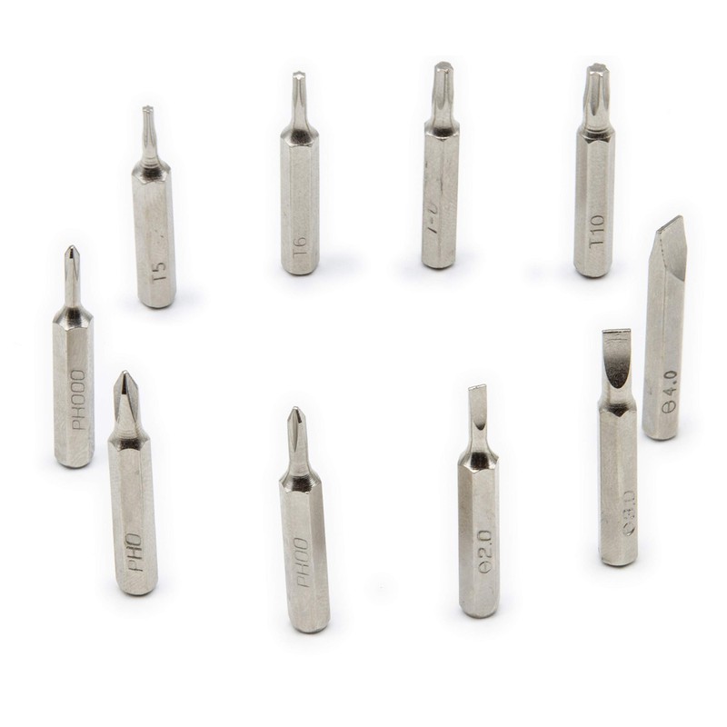 Triplett TMAL-002 10-in-1 Mini Autoloading Ratcheting Screwdriver with Magnetic Bits