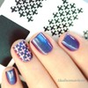 Whats Up Nails - Fleur De Lis Vinyl Stencils for