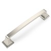 Amerdeco 10 Pack Brushed Satin Nickel Cabinet Pulls 6-1/4 Inch(160mm)