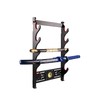 GUIIYLGG Sword Holder Katana Wall Mount - 5-Tier Tai Chi