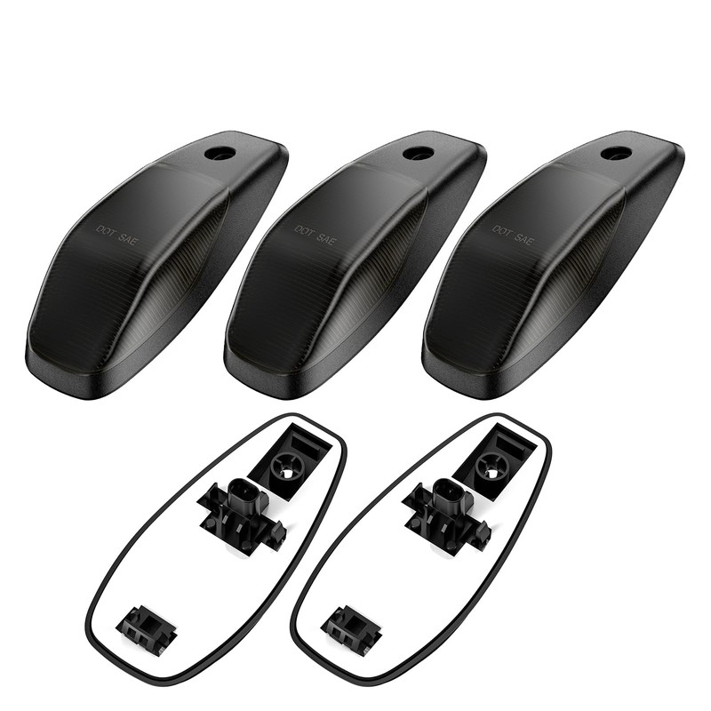 SHINEFIT LED White Cab Roof Clearance Lights Replacement for 2019