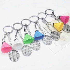 Badminton Keyring Shuttlecock Sports Keychain DD-12394 / 배드민턴키링 셔틀콕 스포츠열쇠고리 DD-12394