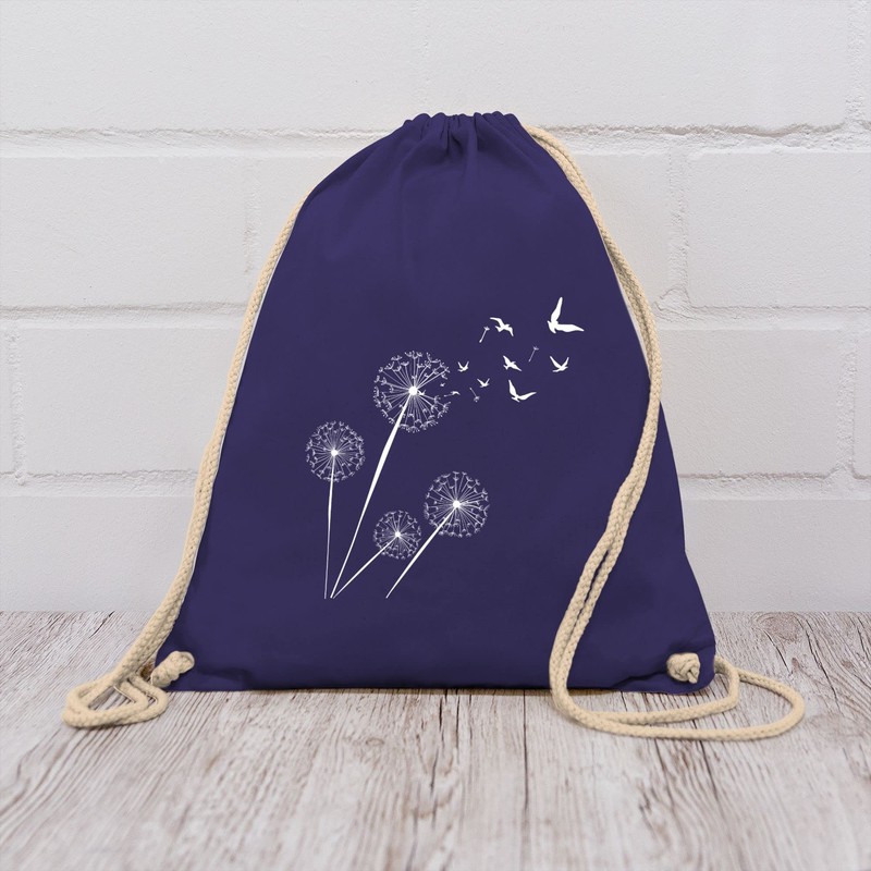 Shirtracer - Gym Bag Backpack - Sayings Statement - Dandelion