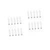 Healeved 2sets Applicator Lubricating for Treatment Push Tube Applicator 15pcs*2