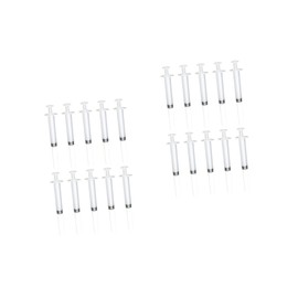 Healeved 2sets Applicator Lubricating for Treatment Push Tube Applicator 15pcs*2