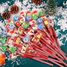 Character Eraser for Elementary Students - Small Gift, Event Giveaway, Christmas Learning Aid (lf1346) One Size / One Color 100ea