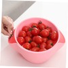 iplusmile Cleverly Designed Snack Bowl Nut Bowl Fruit Container for