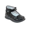 COQUETA Zapatos Primeros Pasos para Niña Fabricados En Charol Negro