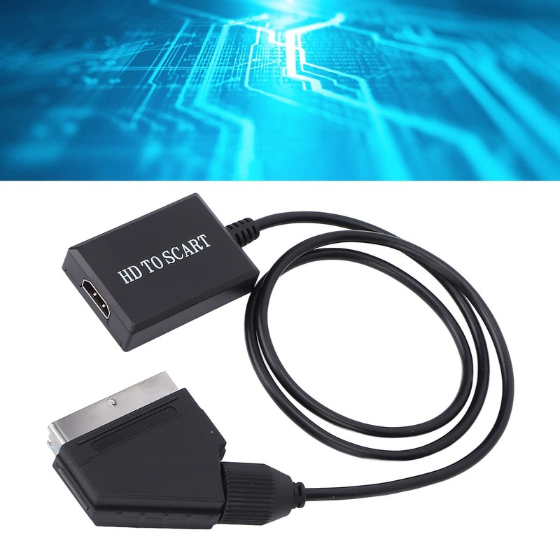 wendeekun HDMI Video Converter Adapter, HDMI to SCART Converter HD