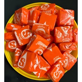 Starburst ALL ORANGE Flavored Fruit Chews BULK Candy - 1/2 POUND BAG BULK CANDY