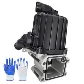 LOBIUTIYA 22877306 Crankcase Ventilation Oil Separator Compatible with 2015-2022 Volvo D13 Engines + Gasket 20532891, Replaces OE 21373547 22877306, Crankcase Oil Separator Kit with Gasket and Gloves