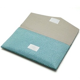 Butsudanya Takita Shoten Rosary Bag (Prayer Beads Insert), Luxury Crepe, Assagi Color (Height 3.7 x Width 5.9 inches (9.5 cm) x Width 5.9 inches (15 cm) ◆ Convenient to Carry/Prayer Beads Case, Prayer Bead Bag (Certificate issued by Takita Shoten)