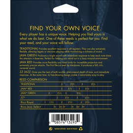 Vandoren SRMIXB25 Jazz Mix Card; Bari Sax Strength 2.5