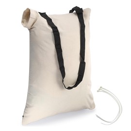 OwnMy Universal Leaf Vacuum Blower Bag Replacement Bottom Debris Dump Bag with 3 Fasten Ties, Adjustable Fallen Leaves Collection Zipper Replacement Bag for Leaf Blower Mulcher Vacuum Leaf Storage Bag