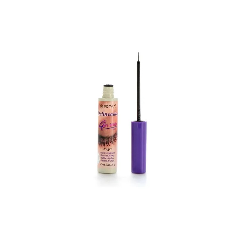 Kit Rimel Negro + Delineador Negro Prosa 4 En 1